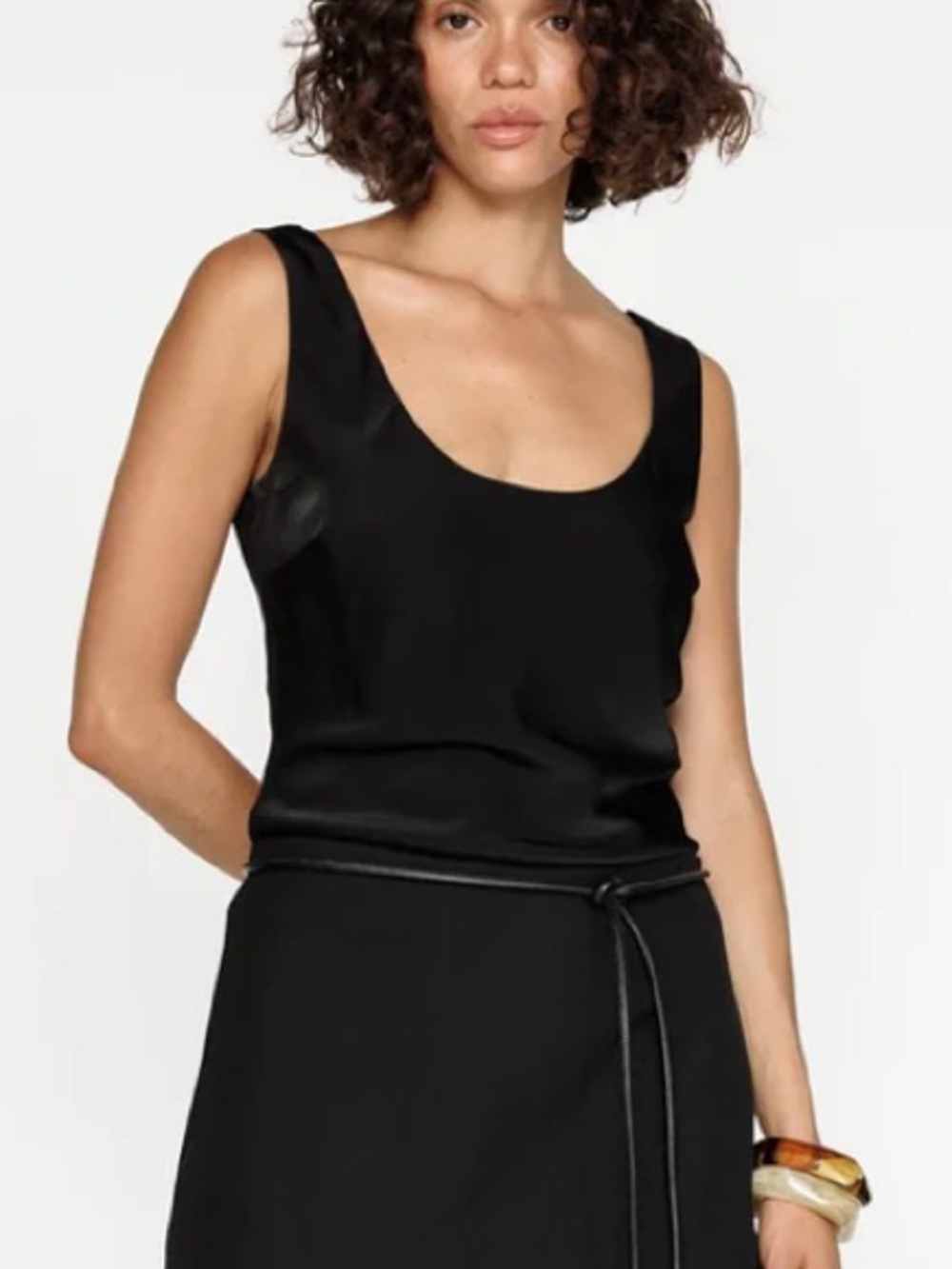 Charcoal Clothing Camillo Top in Black